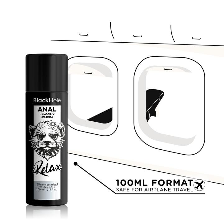 Actual product image - SCHWARZE LOCH-GEL-SILIKON-BASIS-ANAL-DILATION 30 ML (100 ml)