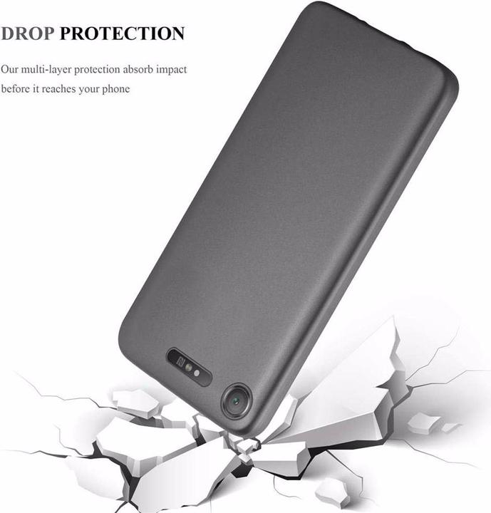Produktbild Cadorabo TPU Matt Metallic Cover (Sony Xperia XZ1)