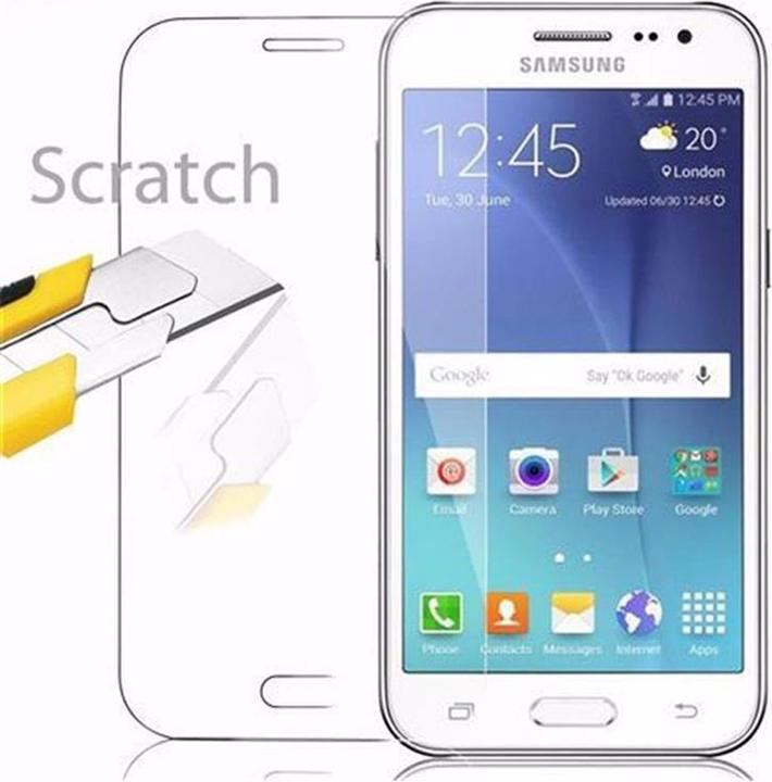 Actual product image Cadorabo Display protection glass (1 Piece, Samsung Galaxy J2)