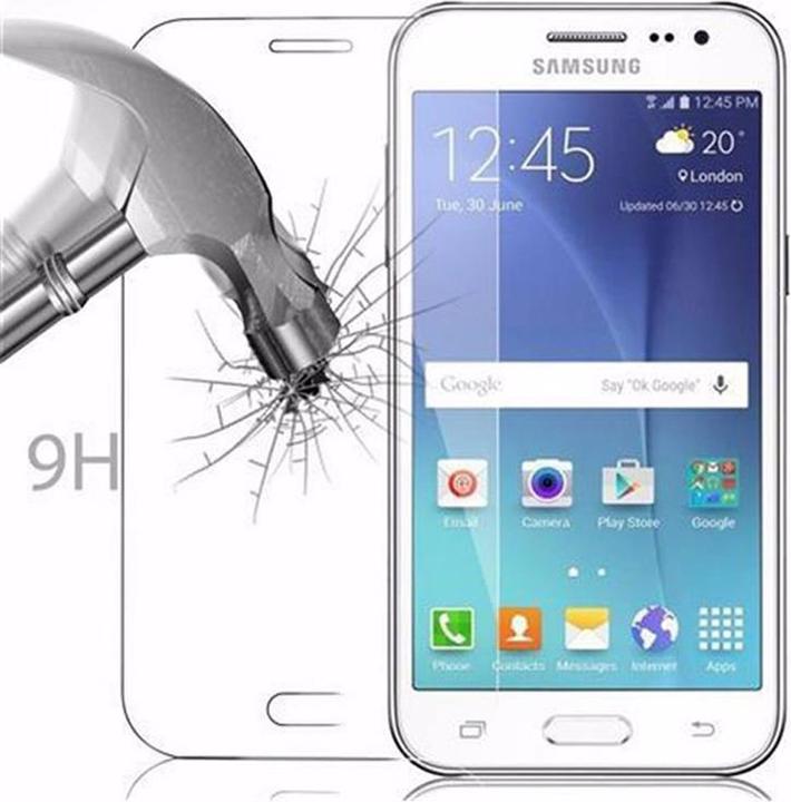 Actual product image Cadorabo Display protection glass (1 Piece, Samsung Galaxy J2)