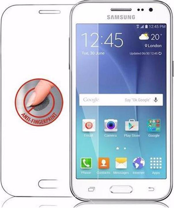 Actual product image Cadorabo Display protection glass (1 Piece, Samsung Galaxy J2)