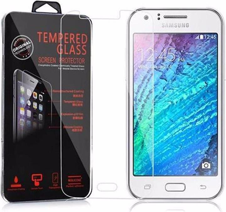 Actual product image Cadorabo Display protection glass (1 Piece, Samsung Galaxy J1)