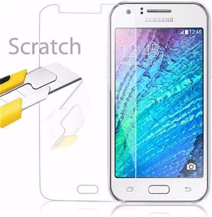 Actual product image Cadorabo Display protection glass (1 Piece, Samsung Galaxy J1)