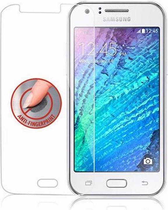Actual product image Cadorabo Display protection glass (1 Piece, Samsung Galaxy J1)