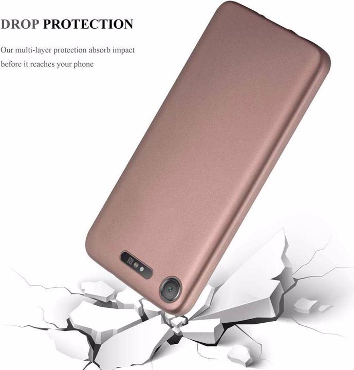 Produktbild Cadorabo TPU Matt Metallic Cover (Sony Xperia XZ1)