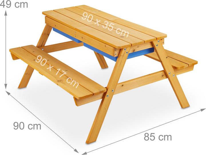 Productafbeelding Relaxdays Kinder-tuin-meubels