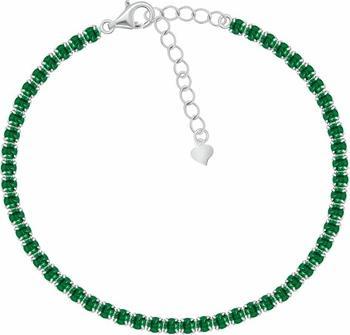 Immagine prodotto Brilio Argento - Bracciale tennis con zirconi blu BRC171WB