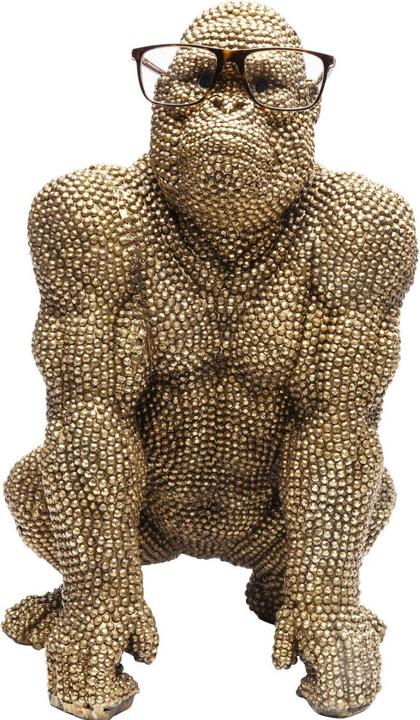 Immagine prodotto Designlife Figura Deco Gorilla Oro 46cm