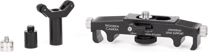 Actual product image Wooden Camera Universal Lens Support (19mm/15mm Studio)