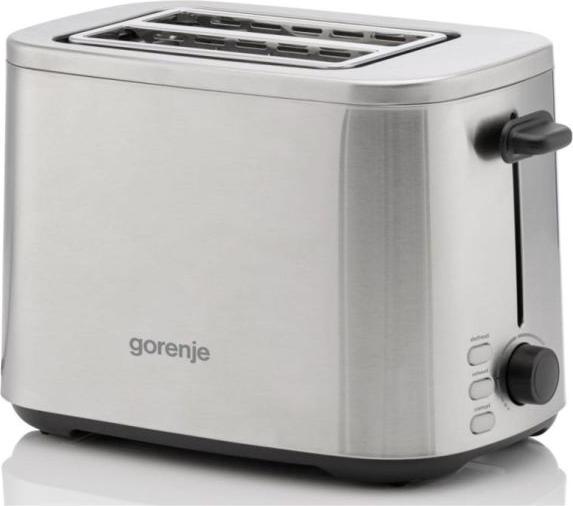 Gorenje Toster Toaster | T800DS | Number of slots 2 | Housing material Stainless steel