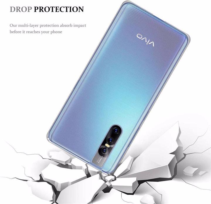 Actual product image Cadorabo TPU Ultra Slim AIR Cover (Vivo V15 Pro)