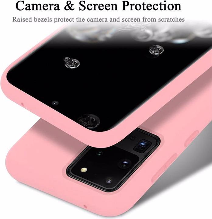 Actual product image Cadorabo TPU Liquid Silicone Case Cover (Samsung Galaxy S20 Ultra)