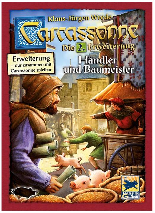 Produktbild Hans im Glück Carcassonne - Händler und Baumeister (Deutsch)