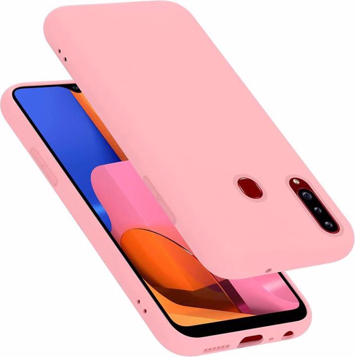Immagine prodotto Cadorabo Copertura della cassa del silicone liquido TPU (Samsung Galaxy A20s)