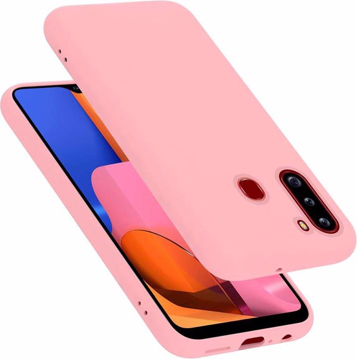 Produktbild Cadorabo TPU Liquid Silicone Case Cover (Samsung Galaxy A21)
