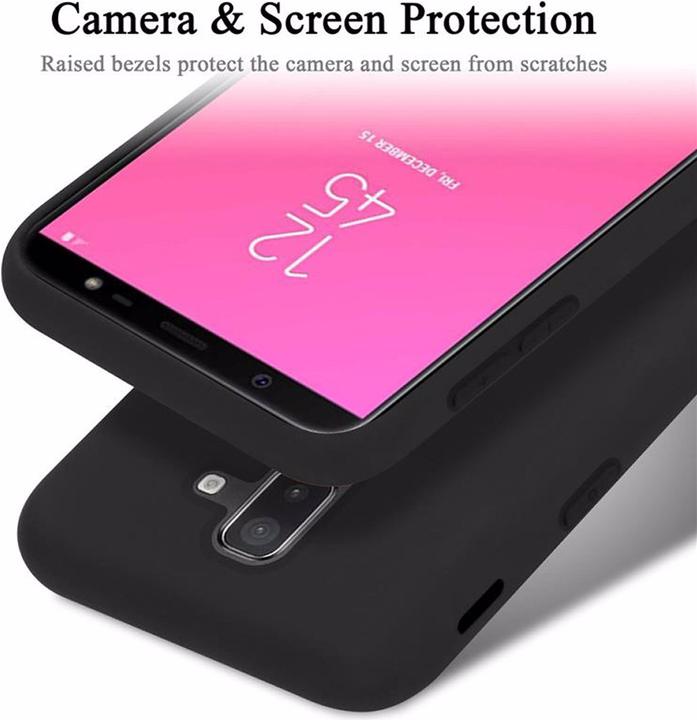 Produktbild Cadorabo TPU Liquid Silicone Case Cover (Samsung Galaxy J8 (2018))