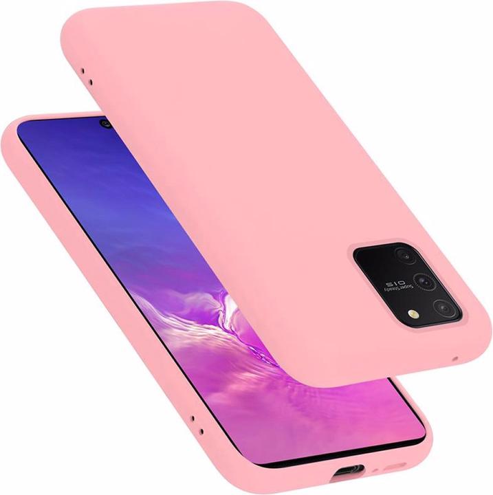 Actual product image Cadorabo TPU Liquid Silicone Case Cover (Samsung Galaxy S10 Lite, Samsung Galaxy A91)