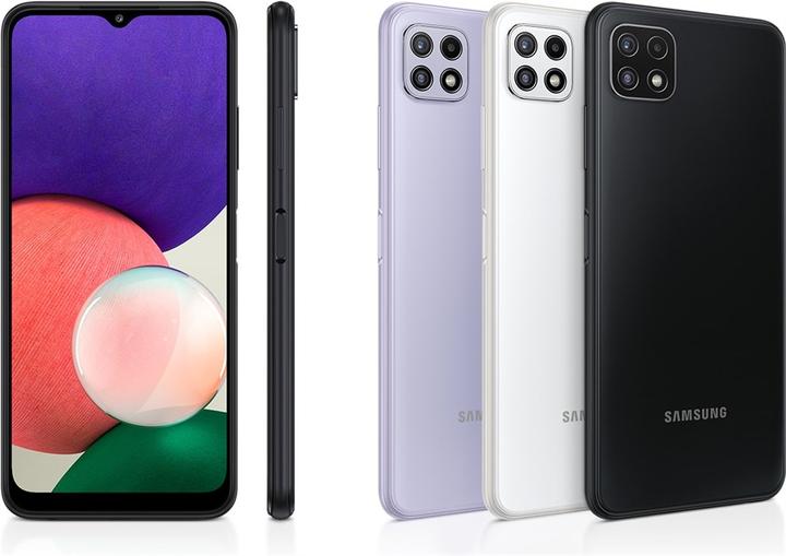 Produktbild Samsung Galaxy A22 5G EU (64 GB, White, 6.60", Dual SIM, 2 Mpx, 5G)