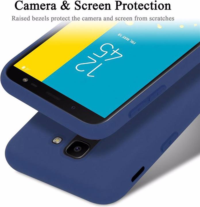 Image du produit Cadorabo TPU Liquid Silicone Case Cover (Samsung Galaxy J6 (2018))