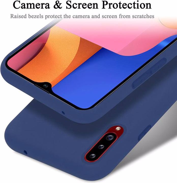 Actual product image Cadorabo TPU Liquid Silicone Case Cover (Samsung Galaxy A20s)