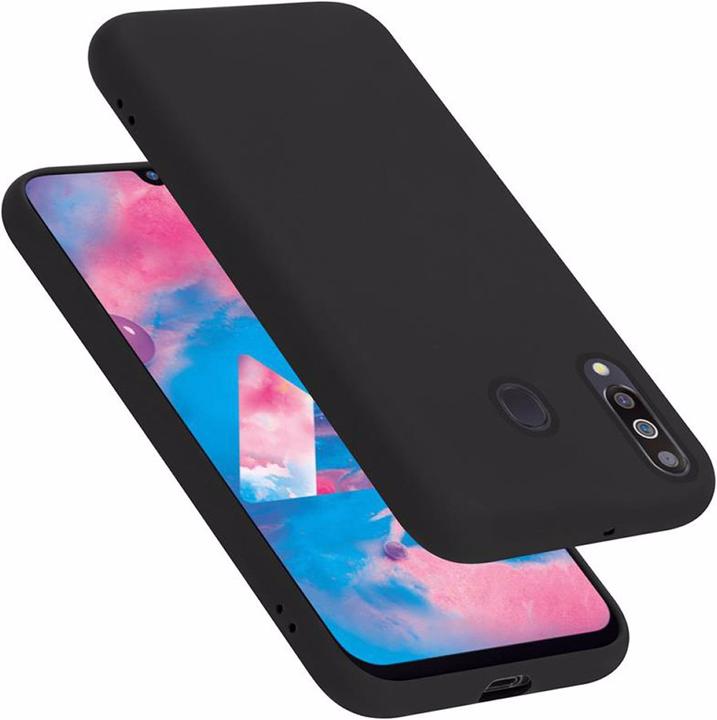 Actual product image Cadorabo TPU Liquid Silicone Case Cover (Samsung Galaxy A40s, Samsung Galaxy M30)