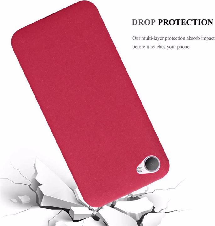 Actual product image Cadorabo TPU Frosted Cover (HTC Desire 12)