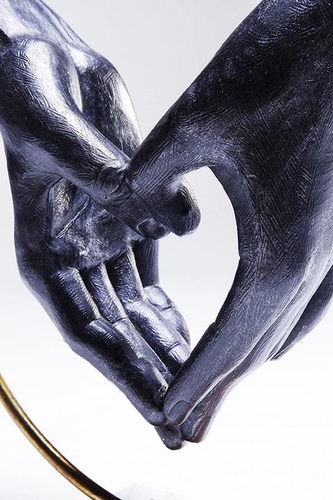 Actual product image Kare Design Deco Object Elements Heart Hand (14 x 36 x 39 cm)