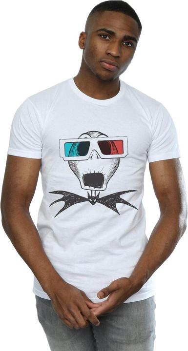 Immagine prodotto Disney Nightmare Before Christmas Jack Skellington 3D Glasses Maglietta Uomo (4XL)