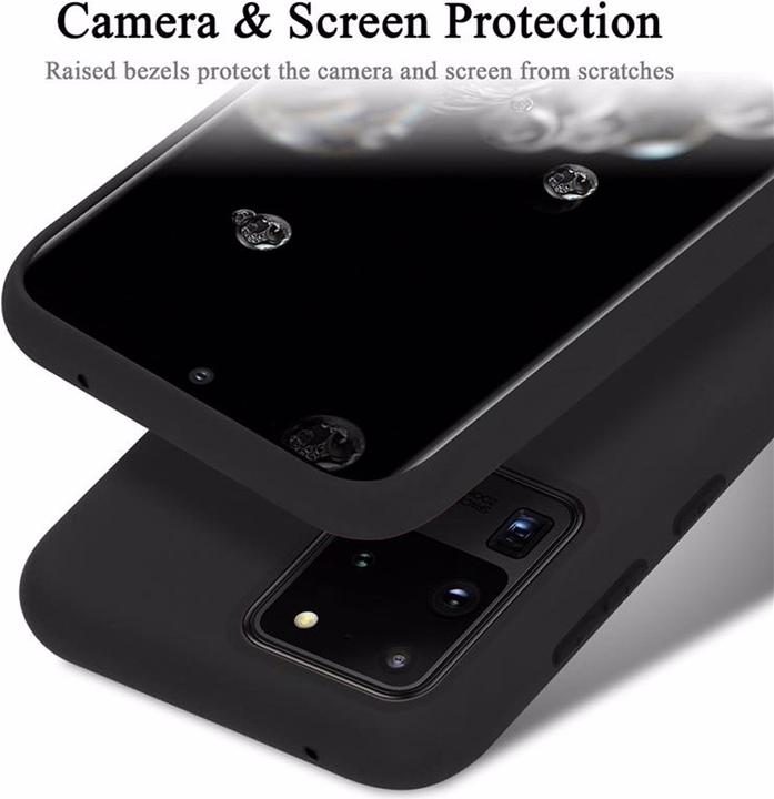 Actual product image Cadorabo TPU Liquid Silicone Case Cover (Samsung Galaxy S20 Ultra)