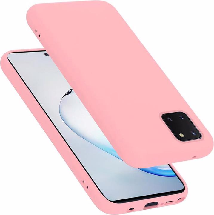 Produktbild Cadorabo TPU Liquid Silicone Case Cover (Samsung Galaxy A81)