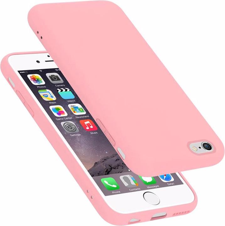 Actual product image Cadorabo TPU Liquid Silicone Case Cover (Apple iPhone 6)