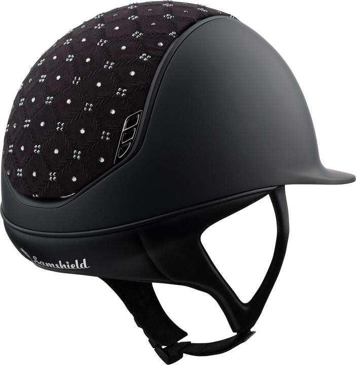 Image du produit Samshield casque d'équitation custom shadowmatt royal flower 2.0 (S, M, L, XL)