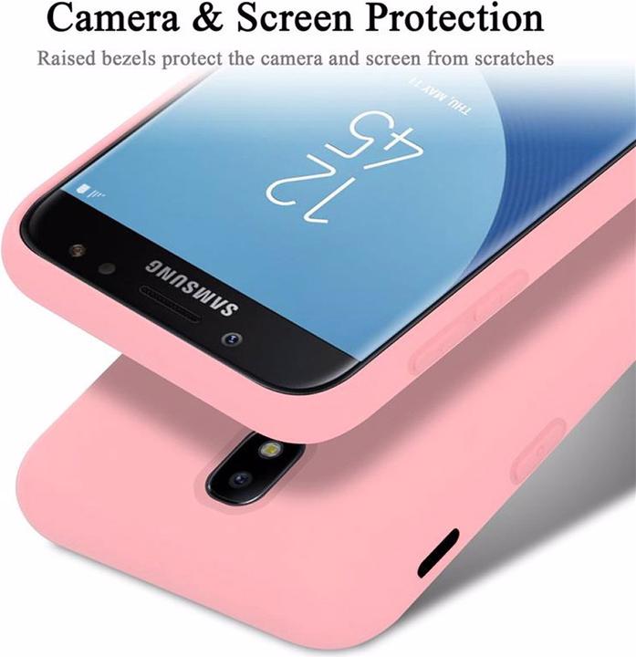 Actual product image Cadorabo TPU Liquid Silicone Case Cover (Samsung Galaxy J5 (2017))