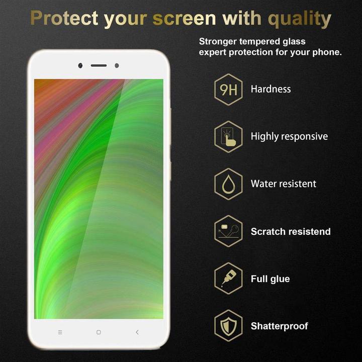 Productafbeelding Cadorabo Volledig schermbeschermend glas (1 Stuk, Xiaomi Redmi 5A)