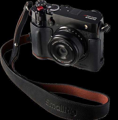 Actual product image SmallRig Ledertaschen-Kit für FUJIFILM GFX100RF Schwarz (Camera shoulder bag)