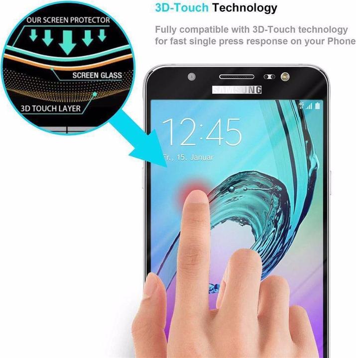 Image du produit Cadorabo Verre de protection d'écran plein écran (1 pièce(s), Samsung Galaxy J7 2016)