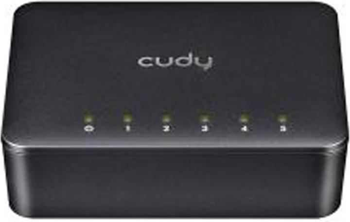 Actual product image Cudy GS105D network switch Gigabit Ethernet (10/100/1000) Black (5 Ports)