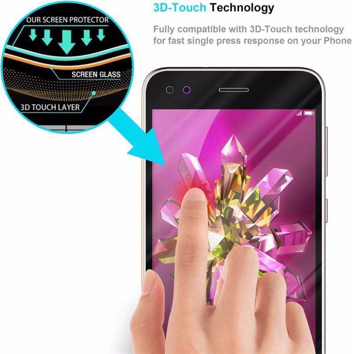 Produktbild Cadorabo Vollbild Displayschutzglas (1 Stück, Huawei Enjoy 7)