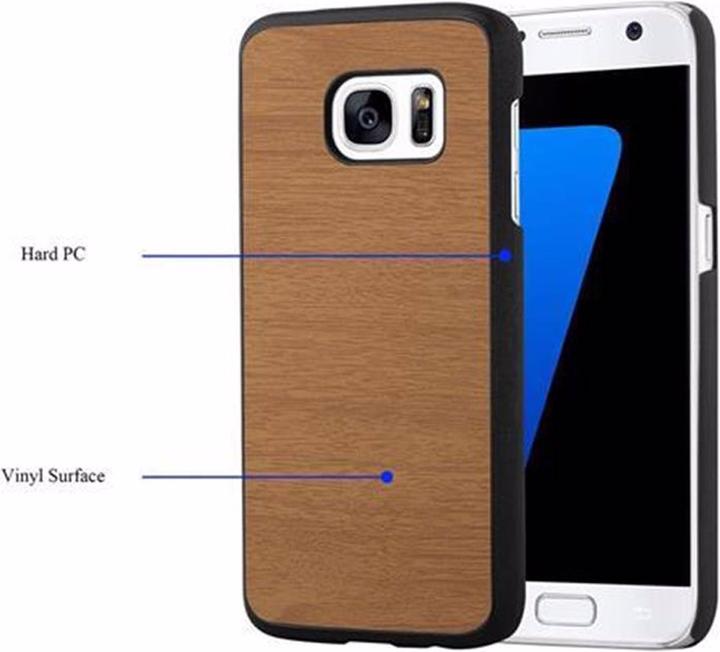 Immagine prodotto Cadorabo Copertina rigida Copertina di legno (Samsung Galaxy S7)
