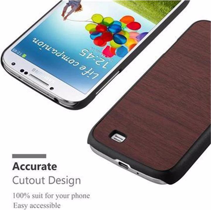 Produktbild Cadorabo Hard Cover Woody Cover (Samsung Galaxy S4)