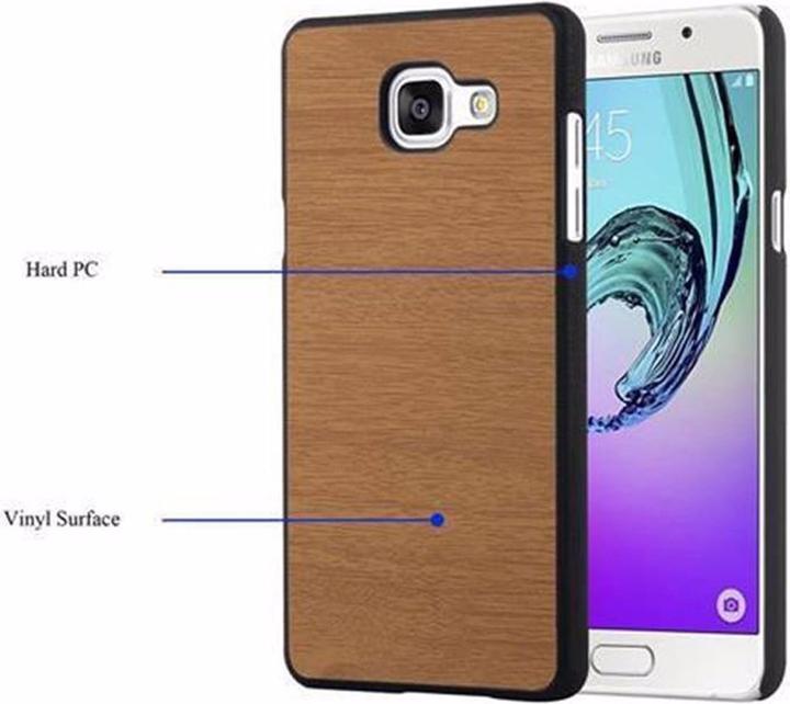 Image du produit Cadorabo Couverture rigide Woody Cover (Samsung Galaxy A5 (2016))