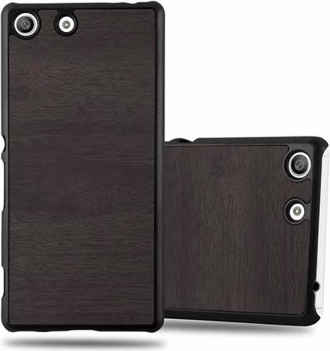 Image du produit Cadorabo Couverture rigide Woody Cover (Sony Xperia M5)