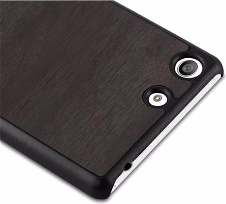 Image du produit Cadorabo Couverture rigide Woody Cover (Sony Xperia M5)