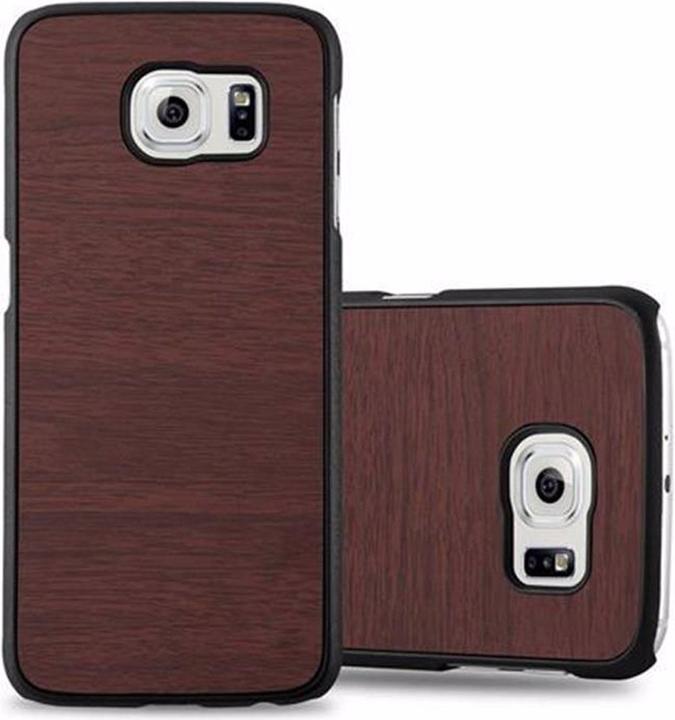 Immagine prodotto Cadorabo Copertina rigida Copertina di legno (Samsung Galaxy S6)
