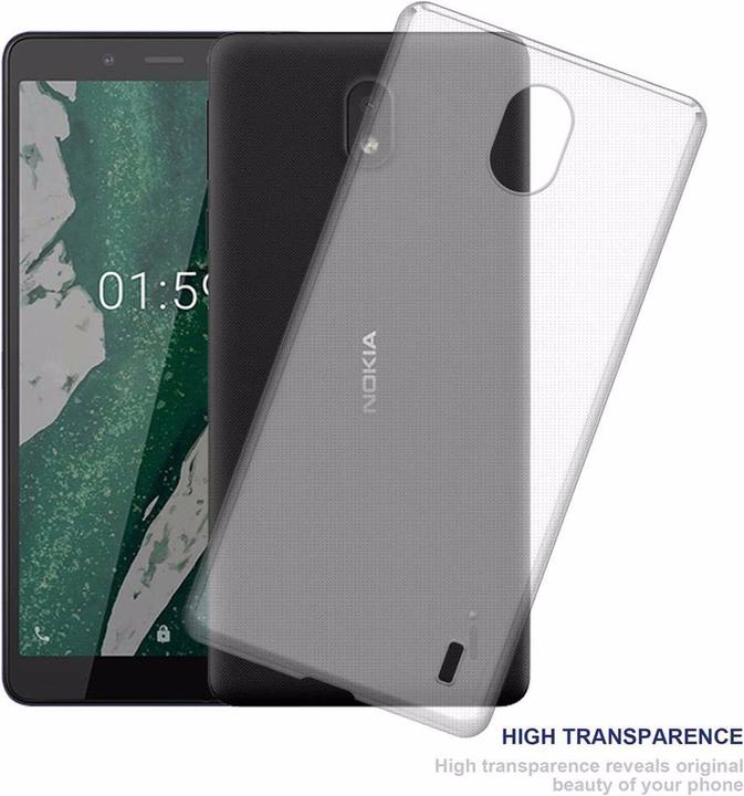 Actual product image Cadorabo TPU Ultra Slim AIR Cover (Nokia 1 Plus)