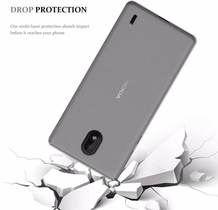 Actual product image Cadorabo TPU Ultra Slim AIR Cover (Nokia 1 Plus)