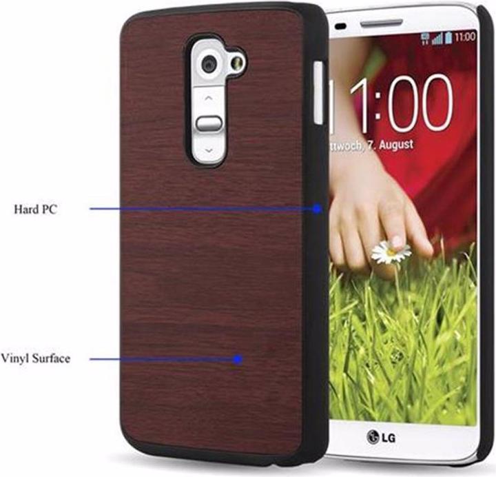 Immagine prodotto Cadorabo Copertina rigida Copertina di legno (LG G2)