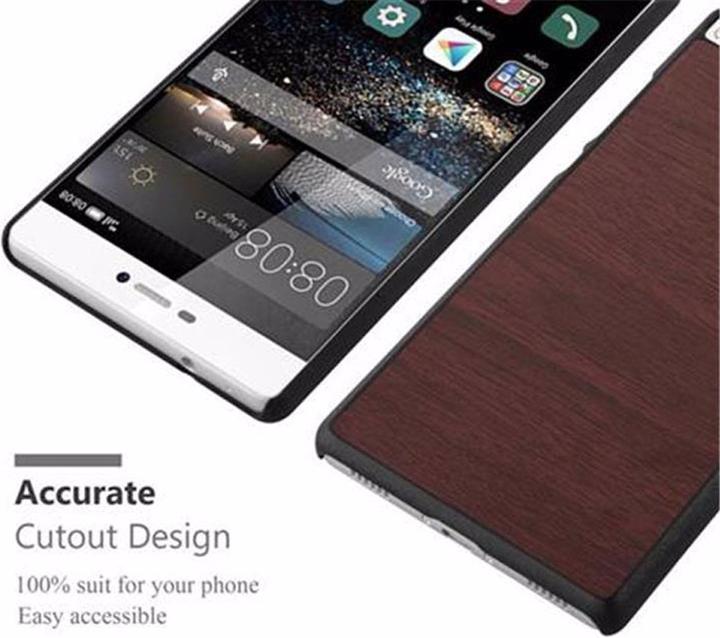 Immagine prodotto Cadorabo Copertina rigida Copertina di legno (Huawei P8)