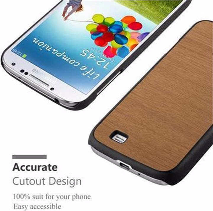 Immagine prodotto Cadorabo Copertina rigida Copertina di legno (Samsung Galaxy S4)