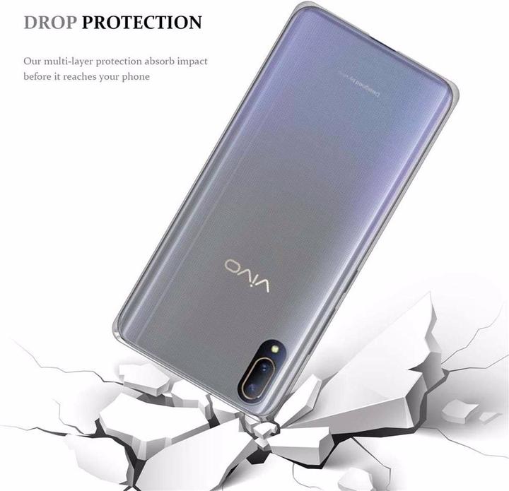 Actual product image Cadorabo TPU Ultra Slim AIR Cover (Vivo X21s)